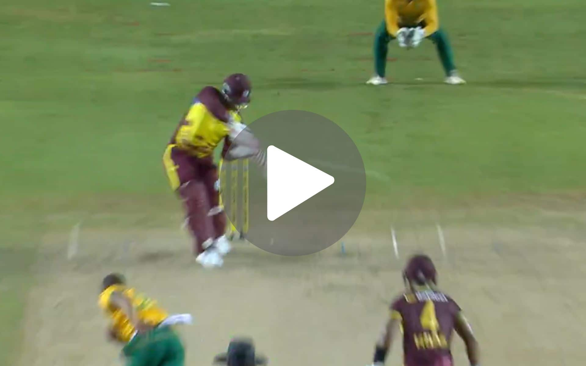 [Watch] RR Batter Gives Audition For IPL 2025 With Brutal Assault Against Proteas Bowler